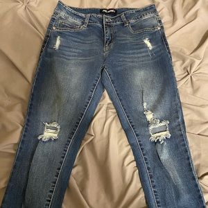 Fashion Nova Faded Jeans Size 5